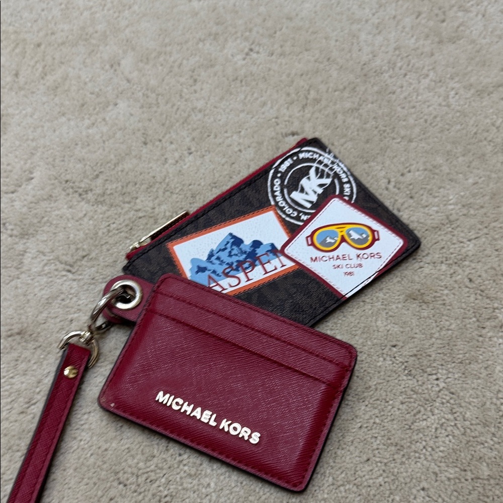 Michael Kors Travel wristlet cardholder duo